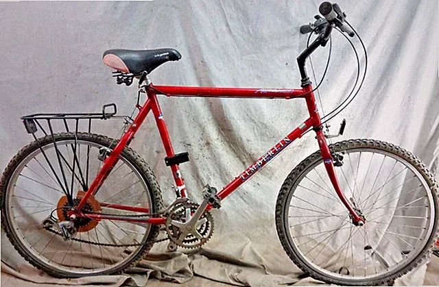 1991 Timberlin Edge Runner MTB Bike 22" XLarge Hardtail Rigid Chromoly Commuter~