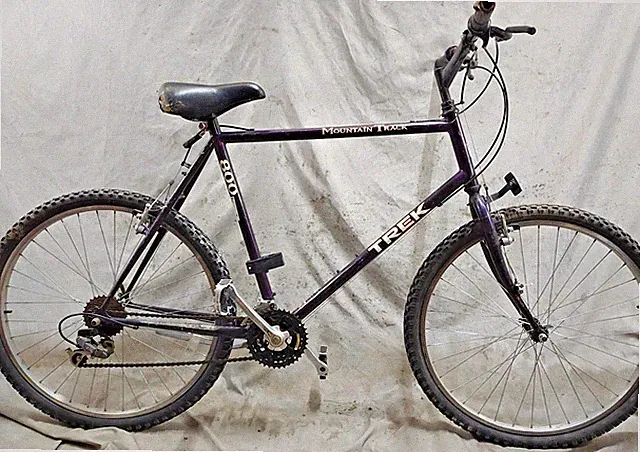 1995 Trek Mountain Track 800 MTB Bike 22.5" X-Large Hardtail Rigid Steel Commute