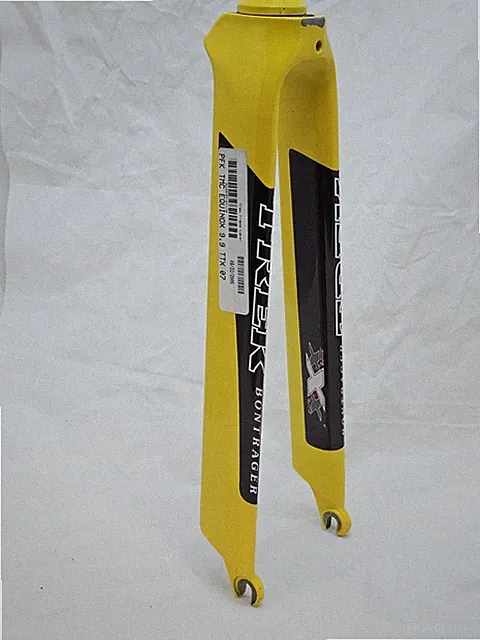 2007 Trek Equinox TTX 9.9 Carbon Fork 700c 1 1/8” 310mm Steerer Yellow NOS