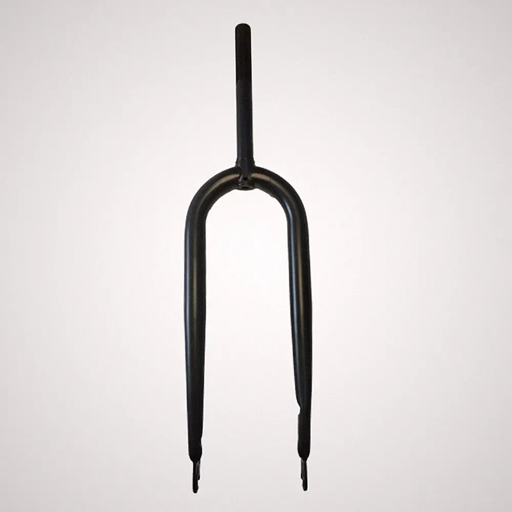 DONSP1986 26" X4.0” Fat Tire 1” Threaded Bike Rigid Fork 135mm Dropout