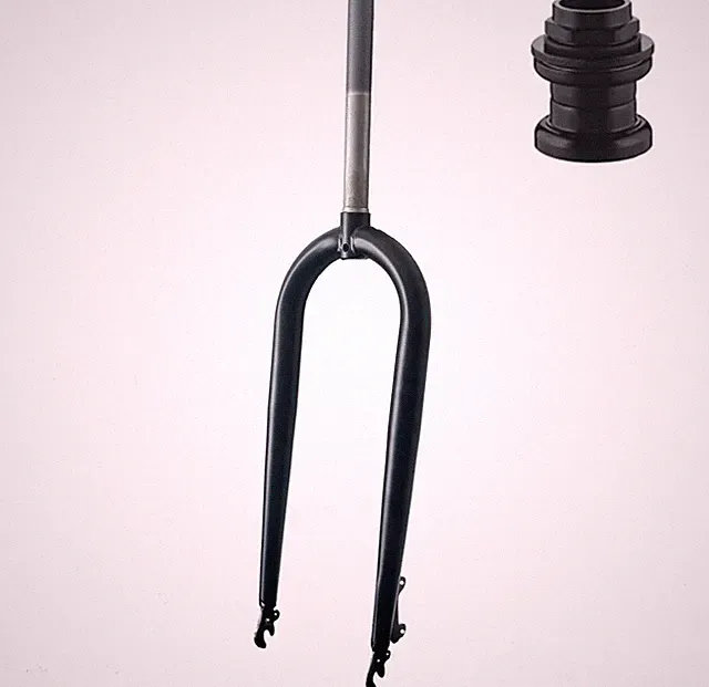 26x4" Fat Tire Bicycle Steel Rigid Fork 1" Threaded Bicycle Front FORK & Headset
