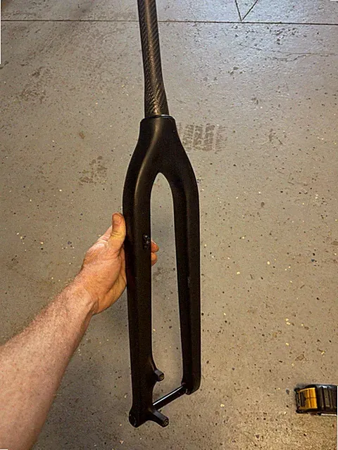 29er Carbon Rigid Bike Fork Disc Brake Tapered Steer Tube