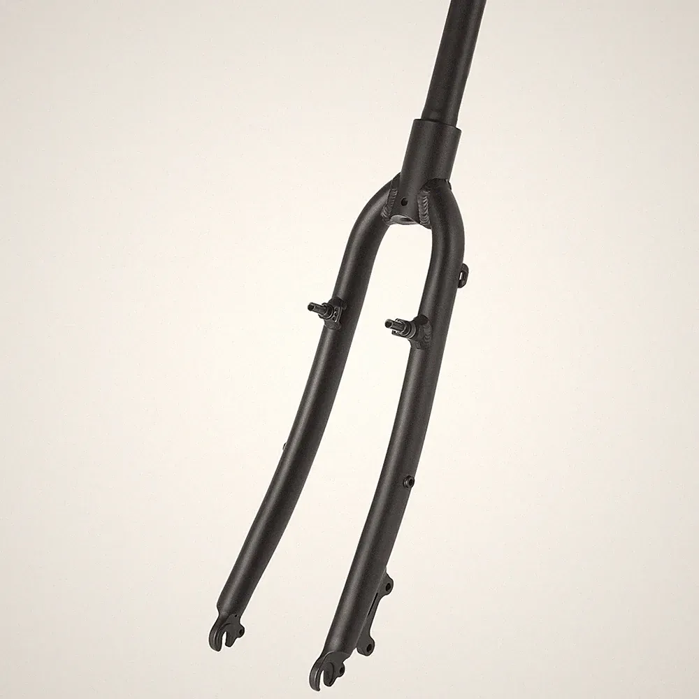 700C 1-1/8 Aluminum Touring Bicycle Fork (40 mm Height) Disc or Caliper