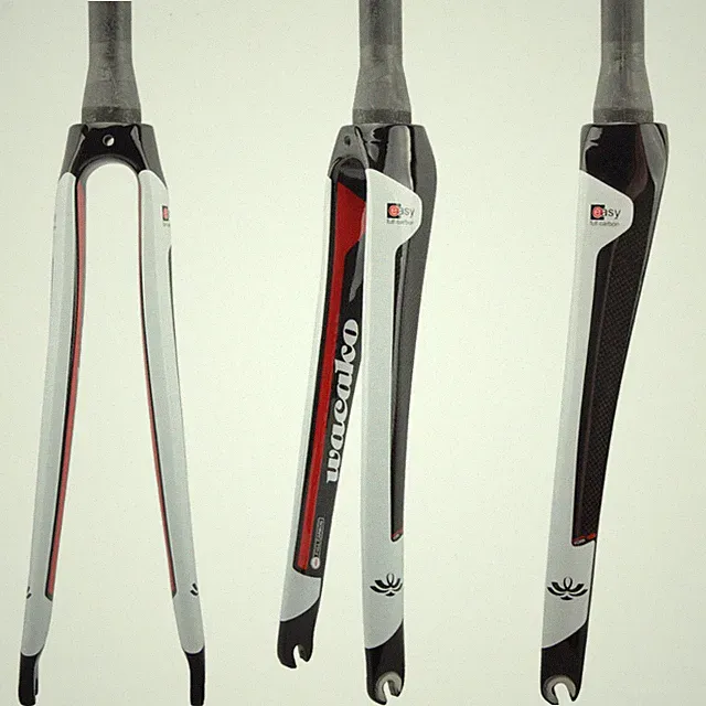 700C Full Carbon Fiber Bke Rigid Fork C Brake Quick Release Road Bicycle Fork