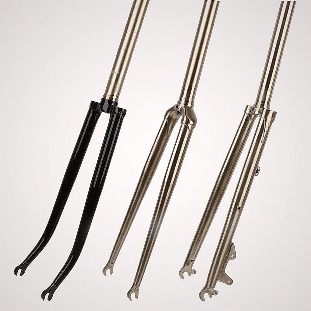 700C Road Bike Front Fork Caliper Brake/Disc Brake City Bicycle Rigid Fork