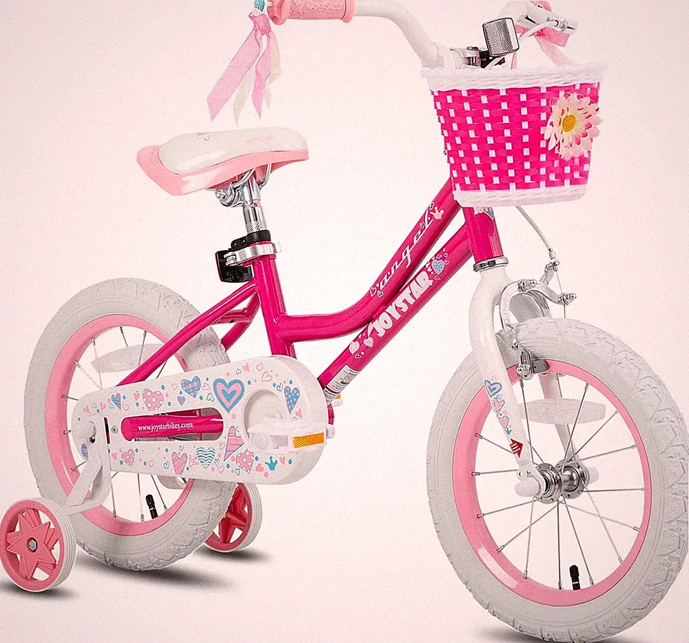 Angel Girls Bike for Toddlers and Kids Ages 2-13 Years Old, 12 14 16 18 20 Inch