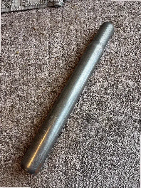 Bicycle 9” Seat Post 15/16” Base / 3/4” Top / Cruiser Bikes
