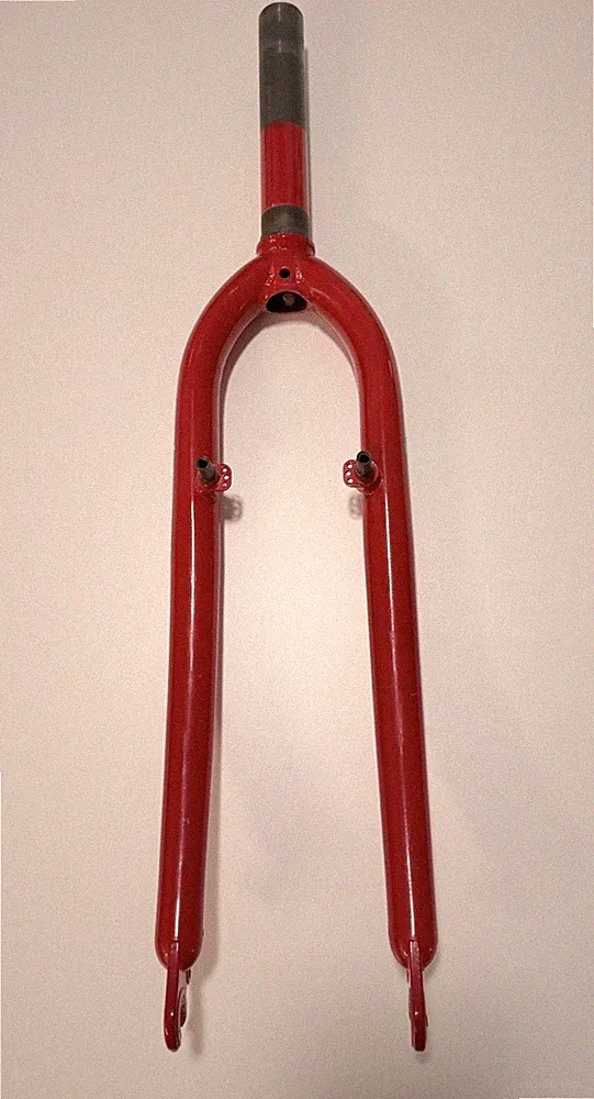 Bicycle Fork 26” 4130 Full Chromoly Rigid 1 1/8”) Steerer Tube 6 1/4 Inches.