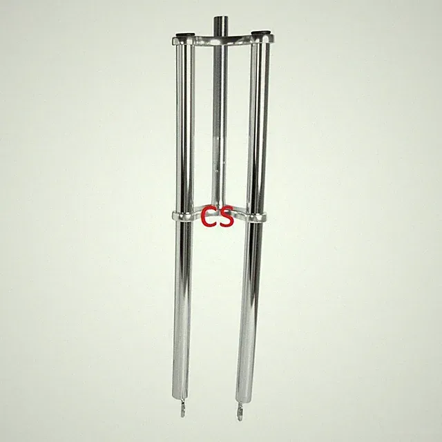 Chopper Bicycle Fork 1" Threaded 30" Long Disk Brake Mount Chrome