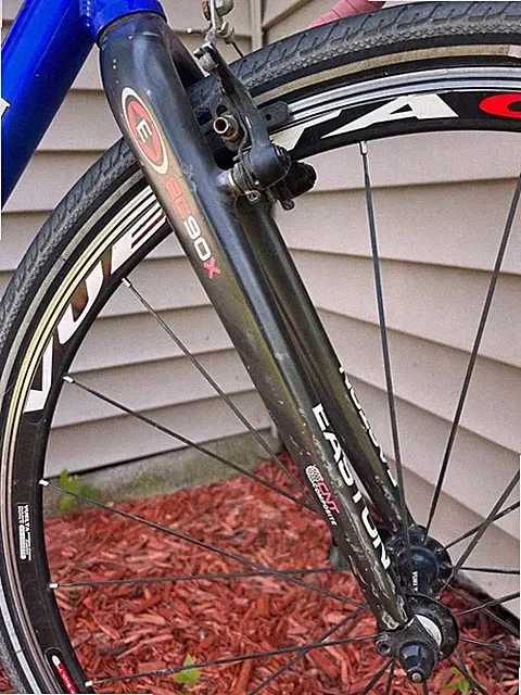 Easton EC90X 700c Cyclocross Cantilever Carbon Fork CX 1-1/8" QR