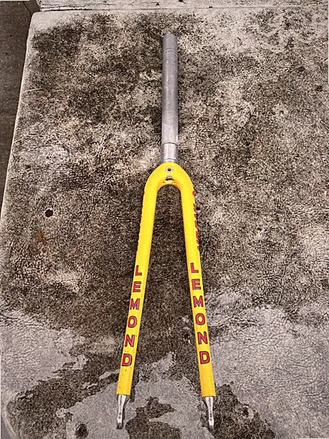Greg Lemond Air Rail Bicycle Fork Carbon/Aluminum 280mm Steer Tube