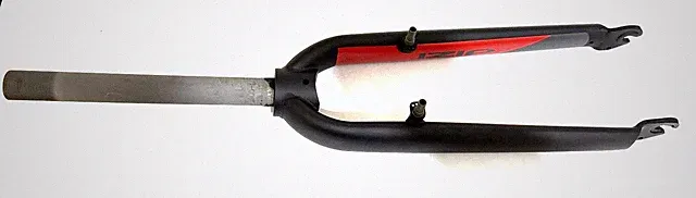 IZIP 1 1/8" 392mm Axle-to-Crown 26" Threaded Steel Bike Fork 100 QR V-Brake NEW
