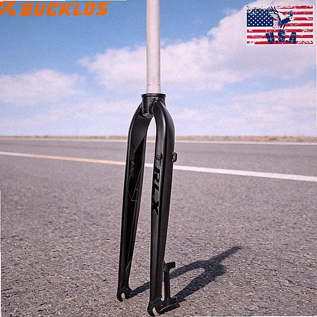 Mountain Bike Rigid Fork 26/27.5/29" QR Aluminum Alloy 1-1/8" Disc Brake Fork US