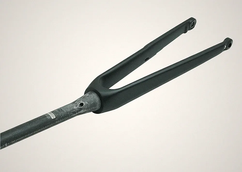 SwishTi R22 Rigid Carbon Road Bicycle Fork Disc Flat Mount 70mm 12mm Thru Axle