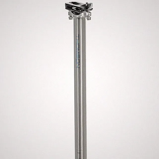 Thomson Masterpiece Seatpost - 27.2x410mm Titanium Silver