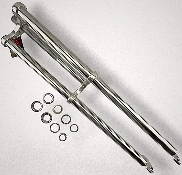 TRIPLE TREE Chopper BICYCLE Chrome FORK 1" Thread Lowrider/Cruiser w/HEADSET!
