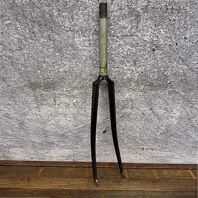 Vintage Puch Road Fork 1 In Threaded 700s Stamped Aero Crown Gipiemme Dropouts