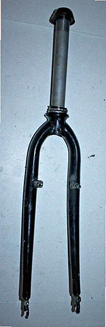 Vintage Steel Rigid MTB Bike Fork 26" 11/8" Threaded 215mm Canti Headset Commute